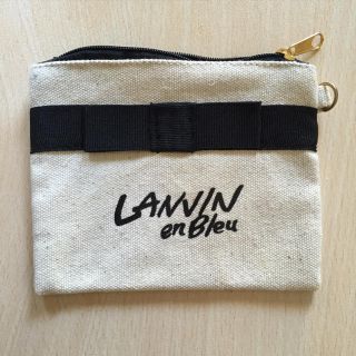 ランバンオンブルー(LANVIN en Bleu)のランバン ミニポーチ☆(ポーチ)