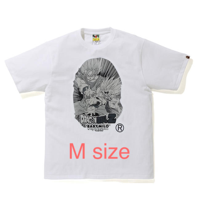 BAPE X DRAGON BALL Z -BIG APE HEAD TEE-