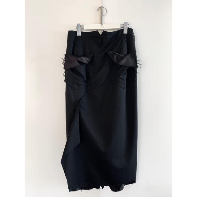 Yohji Yamamoto(ヨウジヤマモト)のsulvam Layerd skirt PT レイヤードスカートパンツ メンズのパンツ(スラックス)の商品写真