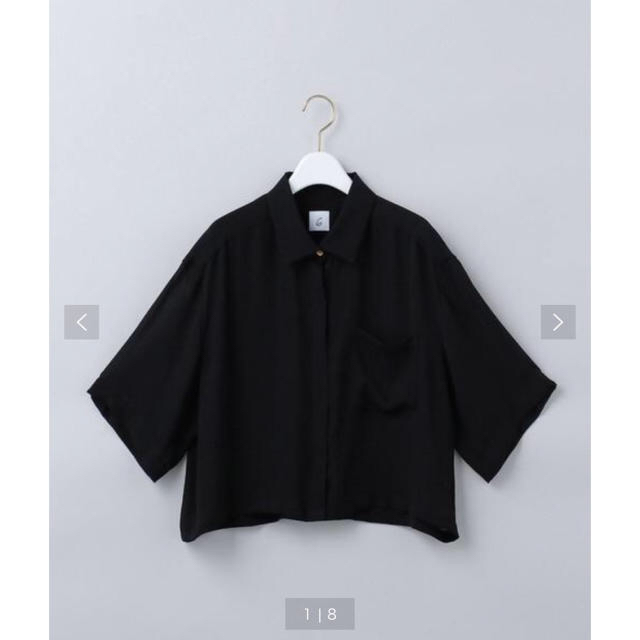 ＜6(ROKU)＞SHEER SHORT SHIRT/シャツ