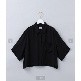 ビューティアンドユースユナイテッドアローズ(BEAUTY&YOUTH UNITED ARROWS)の＜6(ROKU)＞SHEER SHORT SHIRT/シャツ(シャツ/ブラウス(半袖/袖なし))