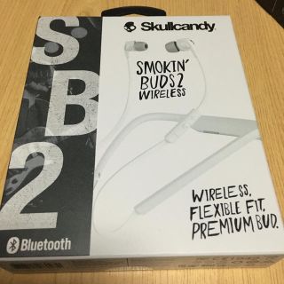 スカルキャンディ(Skullcandy)のSKULLCANDY SMOKIN BUDS 2 WIRELESS WHITE…(ヘッドフォン/イヤフォン)