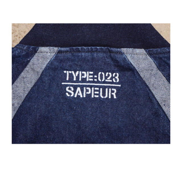 SAPEur DENIM サプール　デニム　トラックジャケット　XL