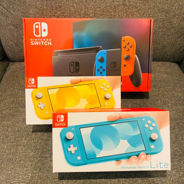 Nintendo Switch - 任天堂 Switch ネオン Lite イエロー ターコイズ 本体 新品 未開封