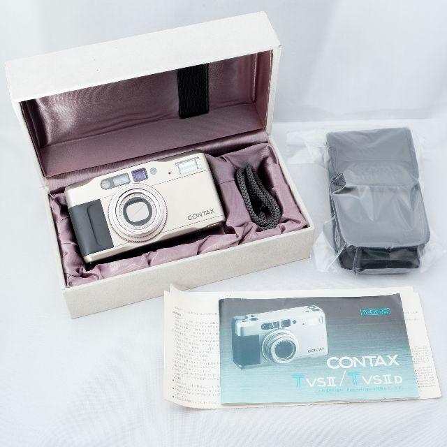 京セラ(キョウセラ)の★美品★CONTAX TVSⅡD(データバック付き) スマホ/家電/カメラのカメラ(フィルムカメラ)の商品写真