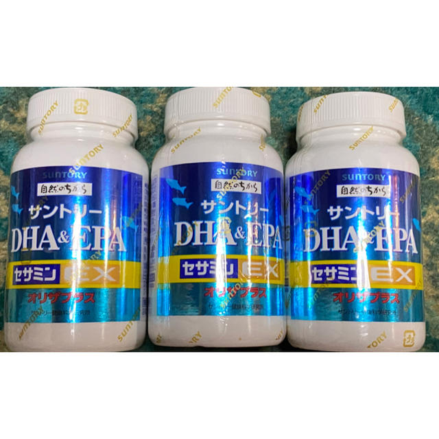 サントリー DHA&EPA セサミンEX 240粒  3個セット