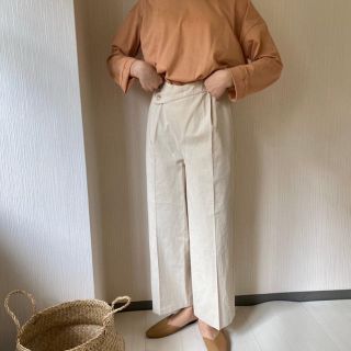 トゥデイフル(TODAYFUL)のi am official  ＊cotton asymmetry pants(カジュアルパンツ)