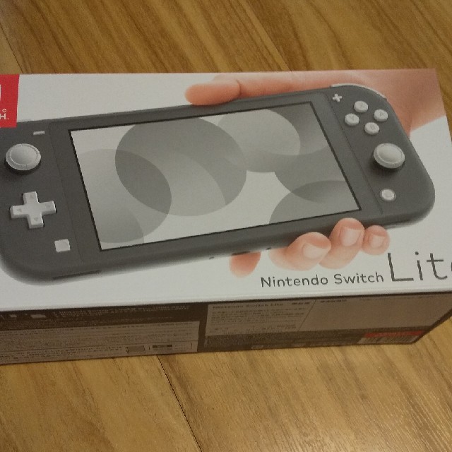 Nintendo switch lite グレー 新品