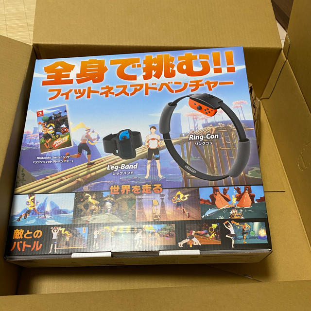 新品 リングフィット アドベンチャー Switch エンタメ/ホビーのゲームソフト/ゲーム機本体(家庭用ゲームソフト)の商品写真