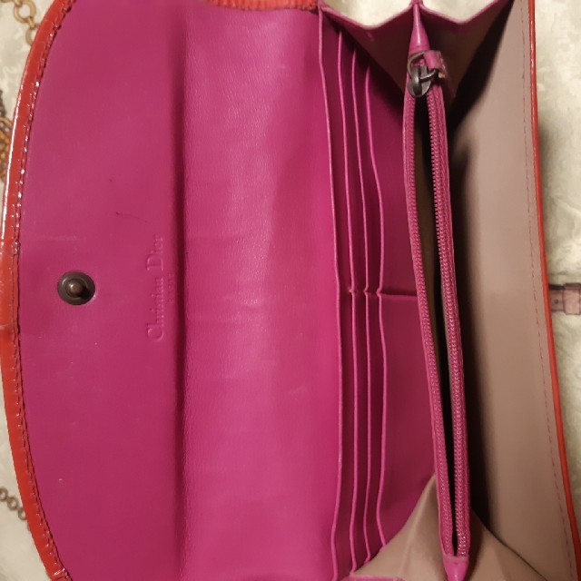 Christian Dior(クリスチャンディオール)のDior　長財布　ピンク レディースのファッション小物(財布)の商品写真