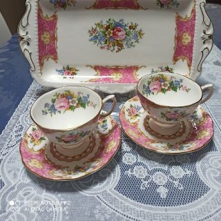 ロイヤルアルバート(ROYAL ALBERT)のロイヤルアルバート　レディーカーライルC&S　2客(食器)