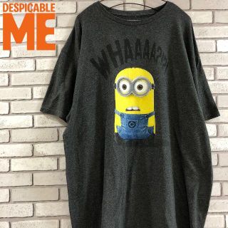 海外古着 レア ミニオン ビックサイズ デカキャラロゴ プリントTシャツ(Tシャツ/カットソー(半袖/袖なし))