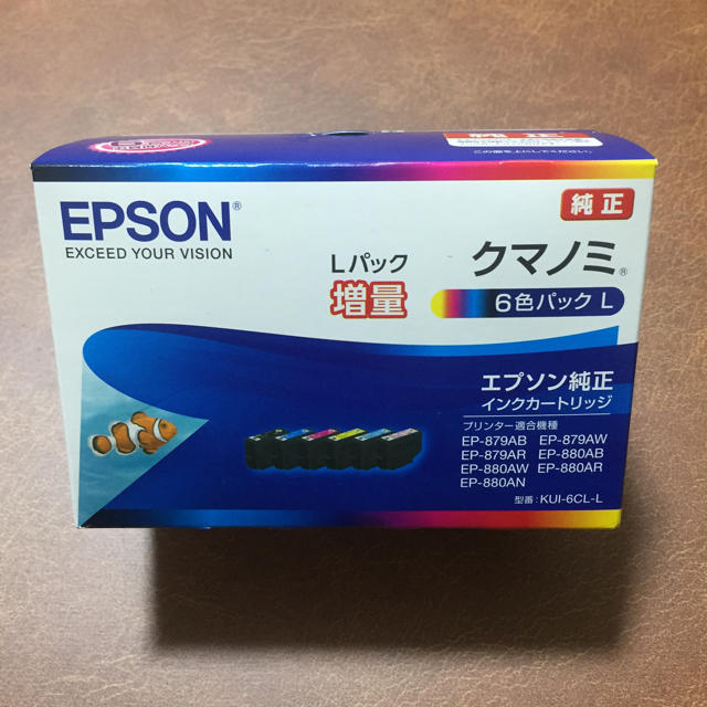 EPSON(エプソン)のエプソン 純正 カートリッジ クマノミ lパック 増量 スマホ/家電/カメラのPC/タブレット(PC周辺機器)の商品写真