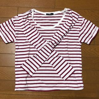 ムルーア(MURUA)の美品♡MURUA デザインTシャツ(Tシャツ(半袖/袖なし))