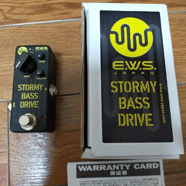 E.W.S. Stormy Bass Drive ベース 歪み ディストーション