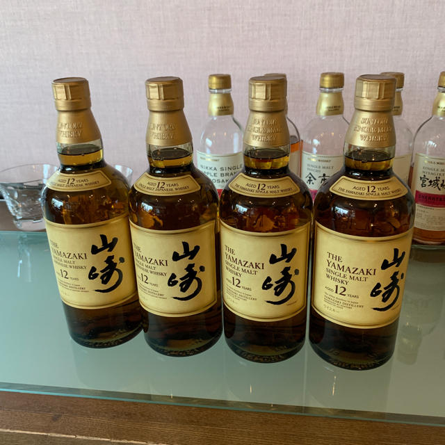 山崎１２年　　４本セット