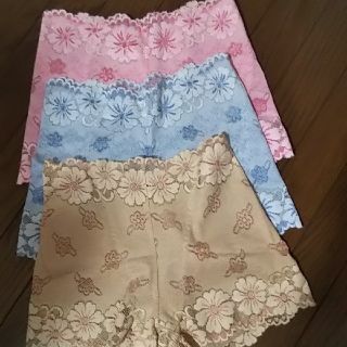 セシール(cecile)のレース☆ヒップハングショーツ3枚セット☆(ショーツ)