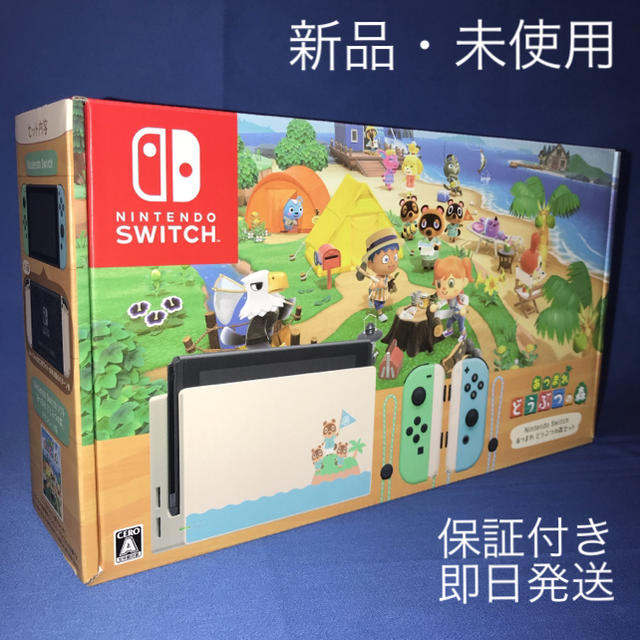 新品未使用】Nintendo Switch あつまれどうぶつの森セット 注文割引