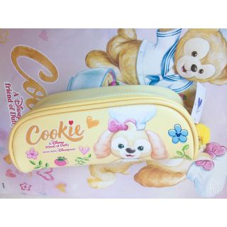 ディズニー(Disney)の香港ディズニー限定クッキーちゃん ダッフィー　ペンケース　新品未使用(ペンケース/筆箱)