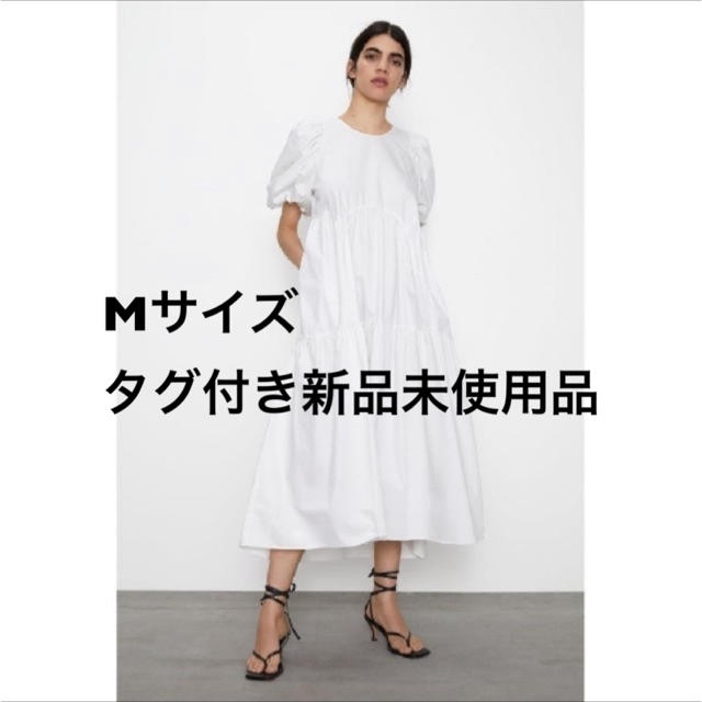 Zara Zara フレアーワンピース Mサイズの通販 By Kapibara ザラならラクマ