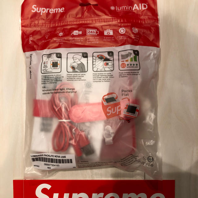 Supreme(シュプリーム)のsupremeシュプリーム　LEDランタン スポーツ/アウトドアのアウトドア(ライト/ランタン)の商品写真