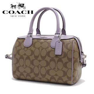 コーチ(COACH)のコーチ◆ショルダーバッグ◆2way◆シグネチャーPVCレザーベネット(ショルダーバッグ)