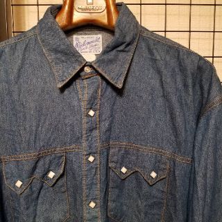 ROCKMOUNT - USA製 Rockmount Ranch Wear ウエスタンデニムシャツの