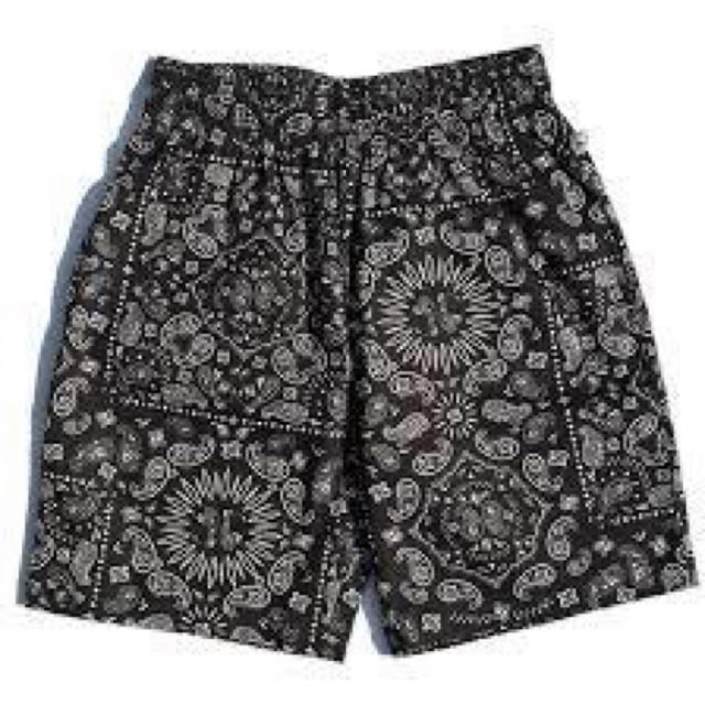 COOKMAN Chef Short Pants Paisley クックマン