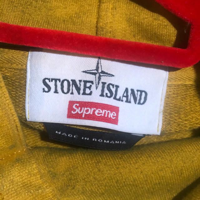 Supreme(シュプリーム)のstone island supremeコラボパーカー メンズのトップス(パーカー)の商品写真