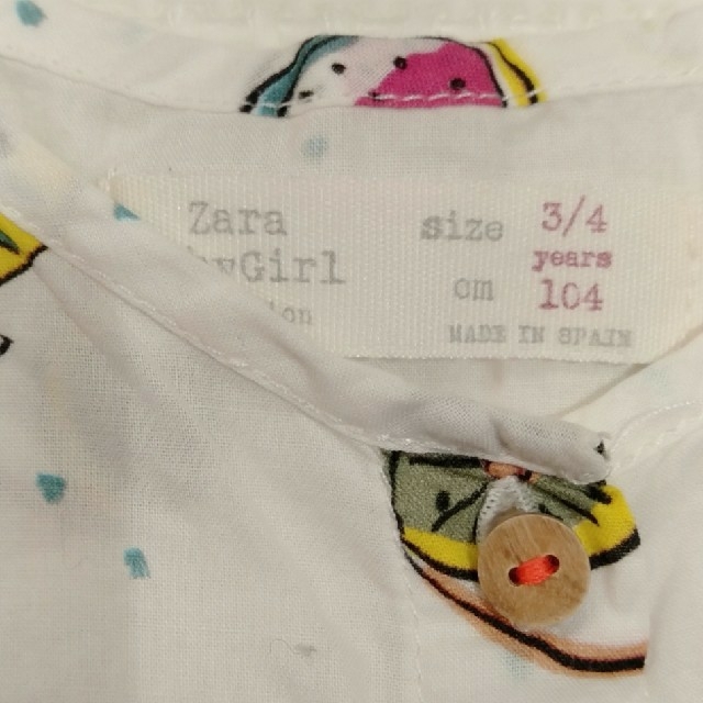 ZARA KIDS(ザラキッズ)のZARA ブラウス キッズ/ベビー/マタニティのキッズ服女の子用(90cm~)(ブラウス)の商品写真