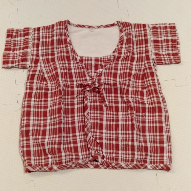 MUJI (無印良品)(ムジルシリョウヒン)の無印　甚平 キッズ/ベビー/マタニティのキッズ服女の子用(90cm~)(甚平/浴衣)の商品写真