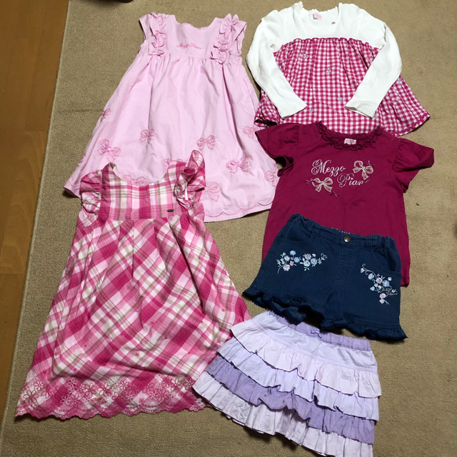 mezzo piano(メゾピアノ)のさくとママ様専用 キッズ/ベビー/マタニティのキッズ服女の子用(90cm~)(ワンピース)の商品写真