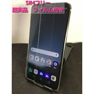 エルジーエレクトロニクス(LG Electronics)の送料無料 au SIMフリー LGV35 シルバー ｒ6-18(スマートフォン本体)