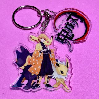 鬼滅の刃 ポケモンコラボ 我妻善逸キーホルダー 我妻善逸アクリルキーホルダーの通販 ラクマ 鬼滅の刃 ポケモンコラボ 我妻善逸キーホルダー 我妻善逸アクリルキーホルダーの通販 ラクマ