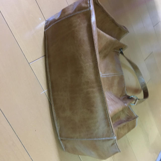 革トートバッグ   茶色   美品