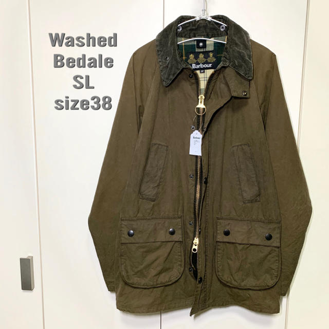 Barbour(バーブァー)のBarbour WASHED BEDALE SL 38 バブアー メンズのジャケット/アウター(ミリタリージャケット)の商品写真