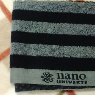 ナノユニバース(nano・universe)のnanoハンドタオル新品です。(その他)