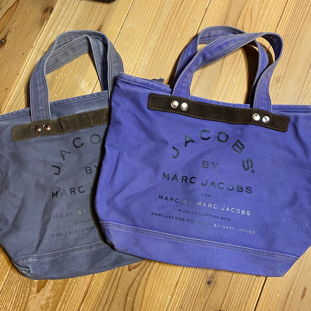 MARC BY MARC JACOBS(マークバイマークジェイコブス)のマークバイマークジェイコブス　トートバッグ　紫 レディースのバッグ(トートバッグ)の商品写真