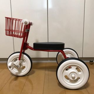 ムジルシリョウヒン(MUJI (無印良品))の碧様専用　無印良品　三輪車　カゴ付き(三輪車)