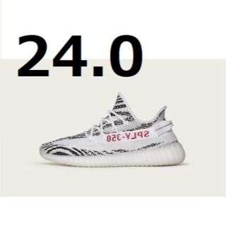 アディダス(adidas)の新品【24】adidas Yeezy Boost 350 V2 ZEBRA(スニーカー)