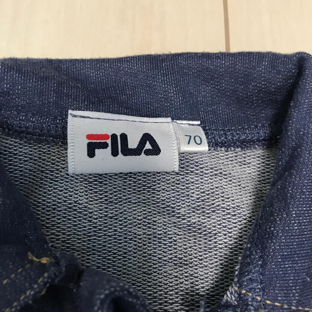 FILA(フィラ)のベビー　ロンパース キッズ/ベビー/マタニティのベビー服(~85cm)(ロンパース)の商品写真