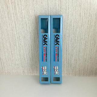 お値下げ中！KOデンタル　GVK3.07 Medium歯ブラシ　ブルー2本セット(歯ブラシ/デンタルフロス)