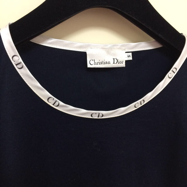 Christian Dior(クリスチャンディオール)のDior☆Tシャツ☆大き目☆美品 レディースのトップス(Tシャツ(半袖/袖なし))の商品写真