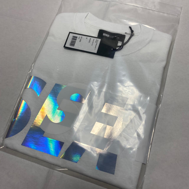 M SEA (iridescent) T-SHIRT﻿ / WHITE