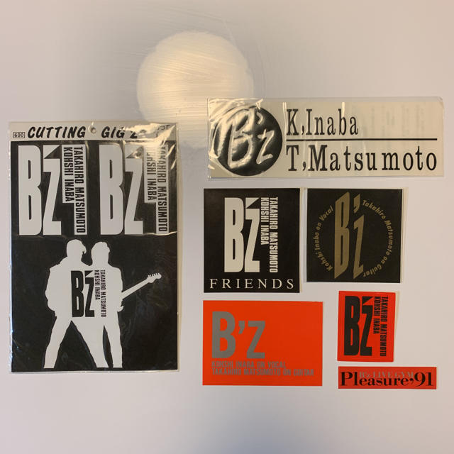 be-s(ビーズ)のB’z シール ステッカー セット エンタメ/ホビーのタレントグッズ(ミュージシャン)の商品写真