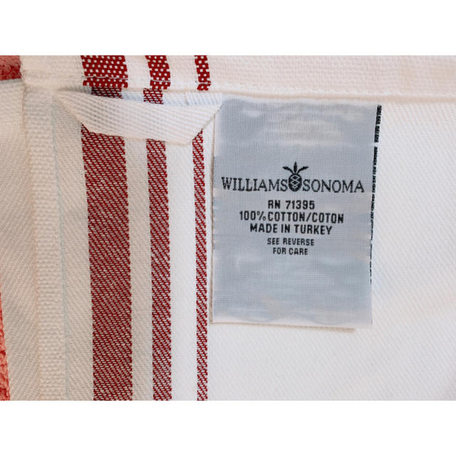 Williams-Sonoma(ウィリアムズソノマ)のWILLIAMS SONOMA ウィリアムズ　ソノマ   キッチンタオル×1枚 インテリア/住まい/日用品のキッチン/食器(その他)の商品写真