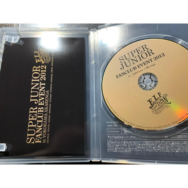 SUPER JUNIOR(スーパージュニア)のSUPER JUNIOR FANCLUB EVENT 2012 DVD エンタメ/ホビーのDVD/ブルーレイ(ミュージック)の商品写真