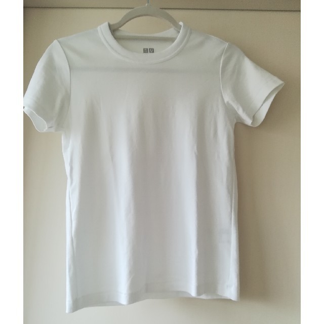 UNIQLO(ユニクロ)のユニクロ　クルーネックTシャツ レディースのトップス(Tシャツ(半袖/袖なし))の商品写真
