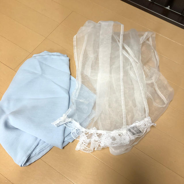 ドレス調ゆかた キッズ/ベビー/マタニティのキッズ服女の子用(90cm~)(甚平/浴衣)の商品写真