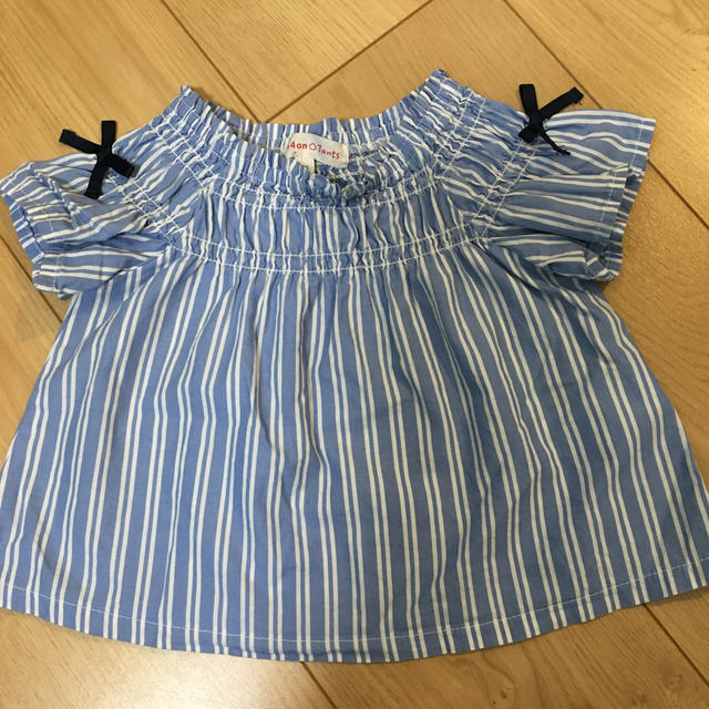 petit main(プティマイン)の80cm トップス　90cm パンツ キッズ/ベビー/マタニティのベビー服(~85cm)(シャツ/カットソー)の商品写真